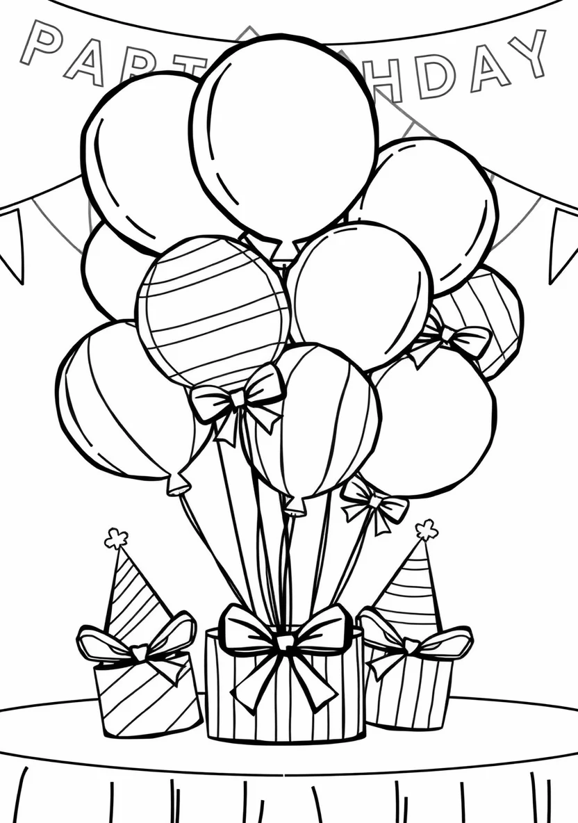A Festive Party Layou