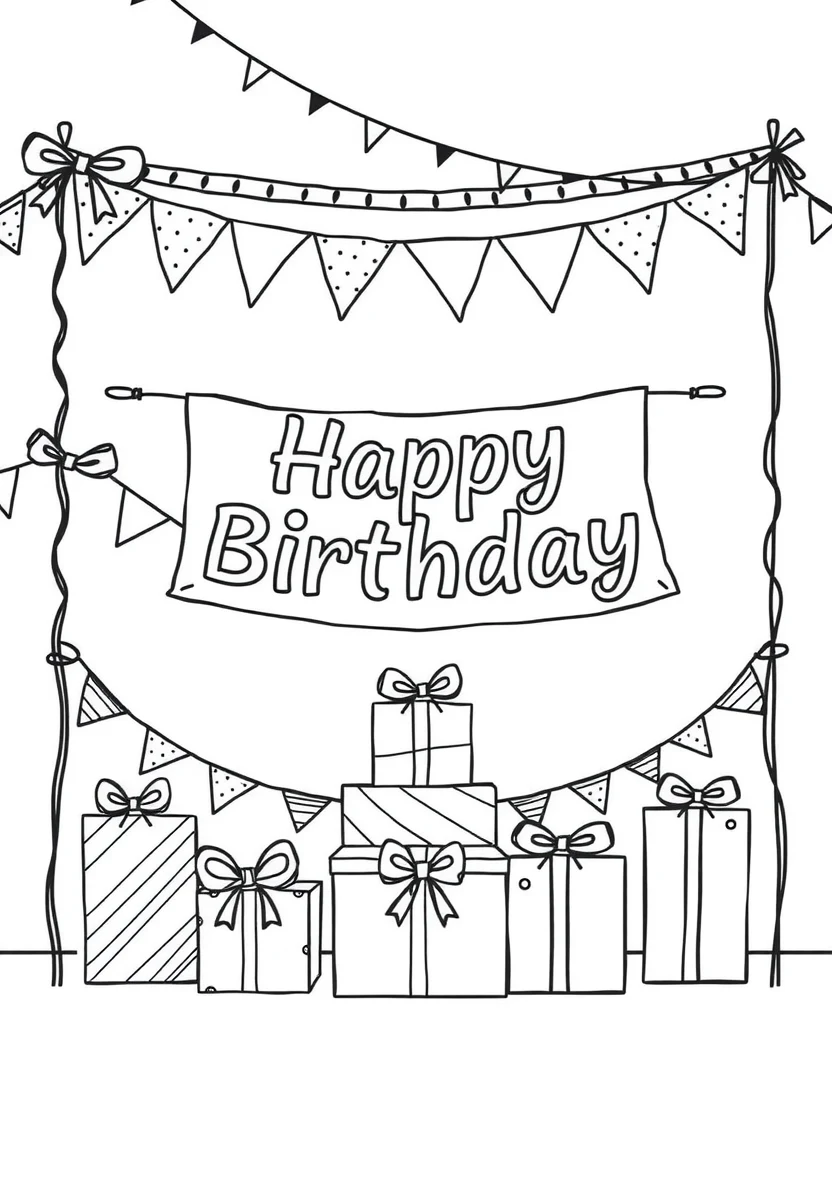 Geburtstag Hängende Stern-Deko