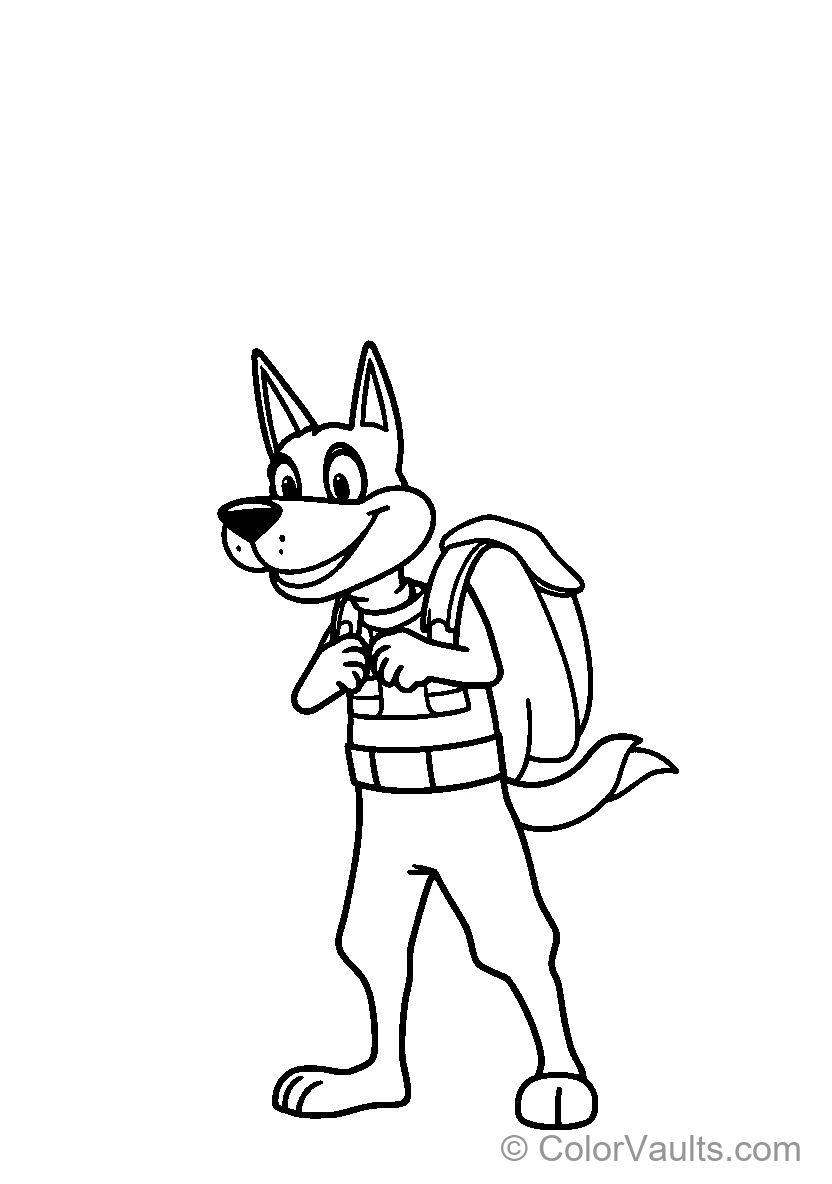 Paw Patrol coloring page 2