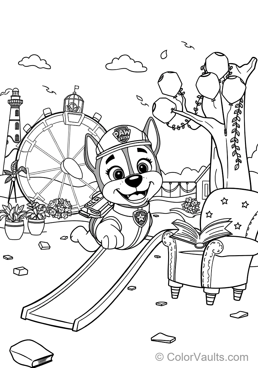 Chase the Police Pup from Paw Patrol (Scene 3)