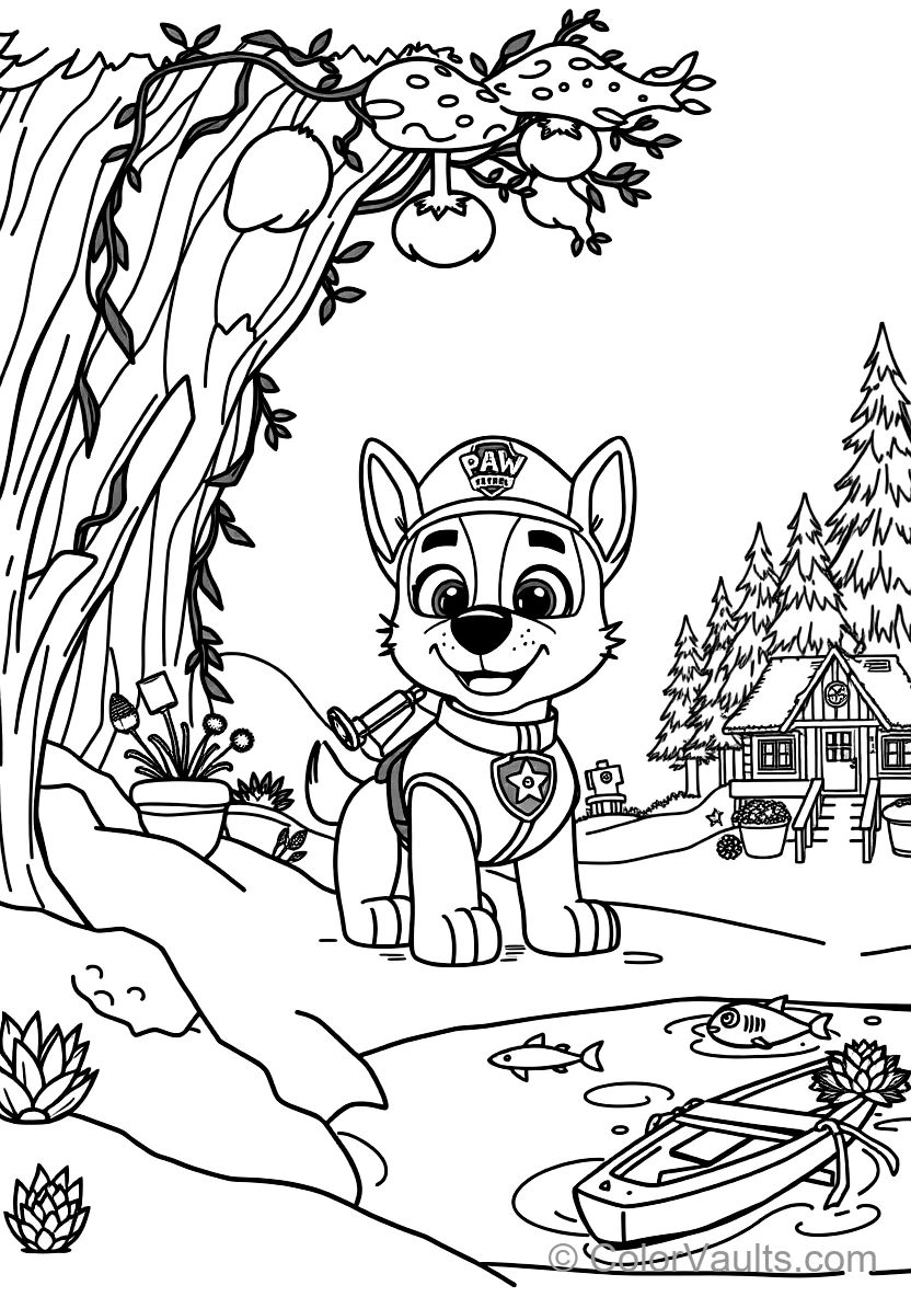 Chase the Police Pup from Paw Patrol (Scene 6)