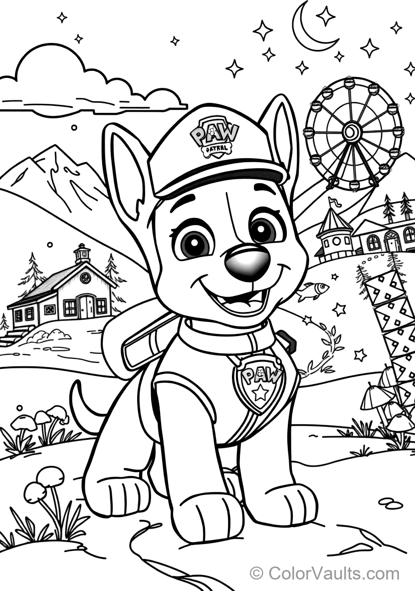 Chase the Police Pup from Paw Patrol (Scene 8)