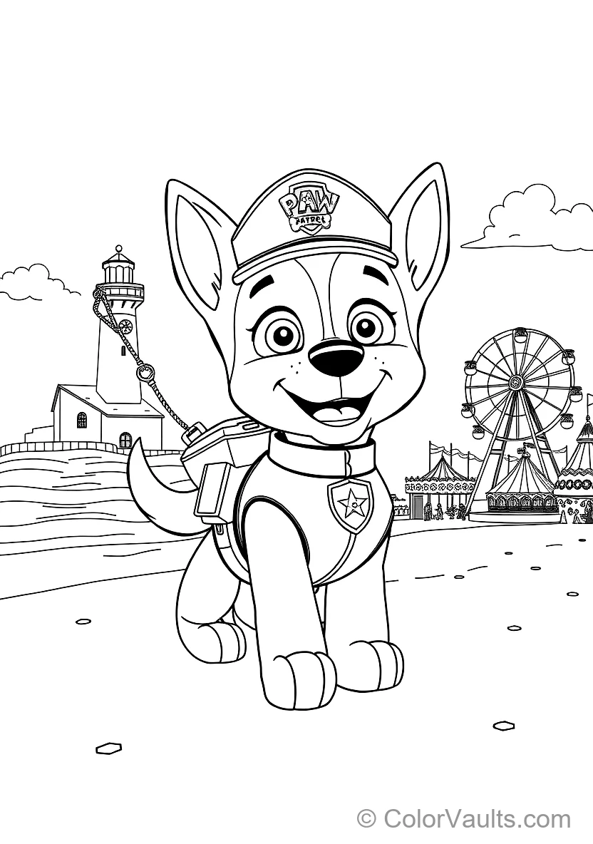 Chase the Police Pup from Paw Patrol (Scene 23)