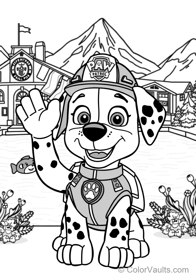 Marshall The Feuerwehr Pup (Scene 2)