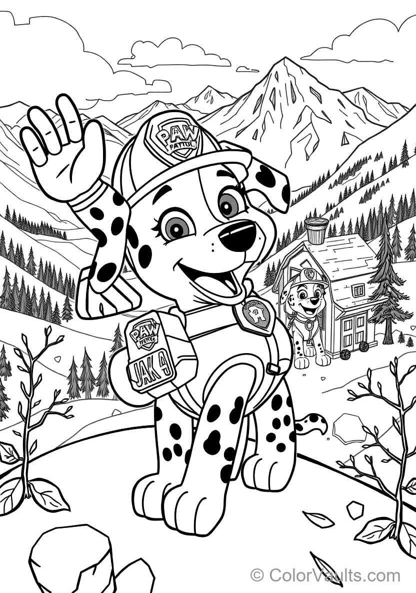Marshall The Firefighter Pup (Scene 3)