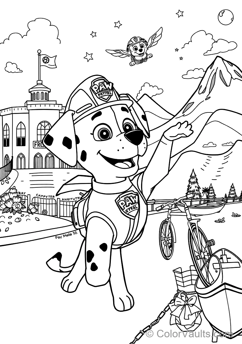 Marshall The Firefighter Pup (Scene 7)