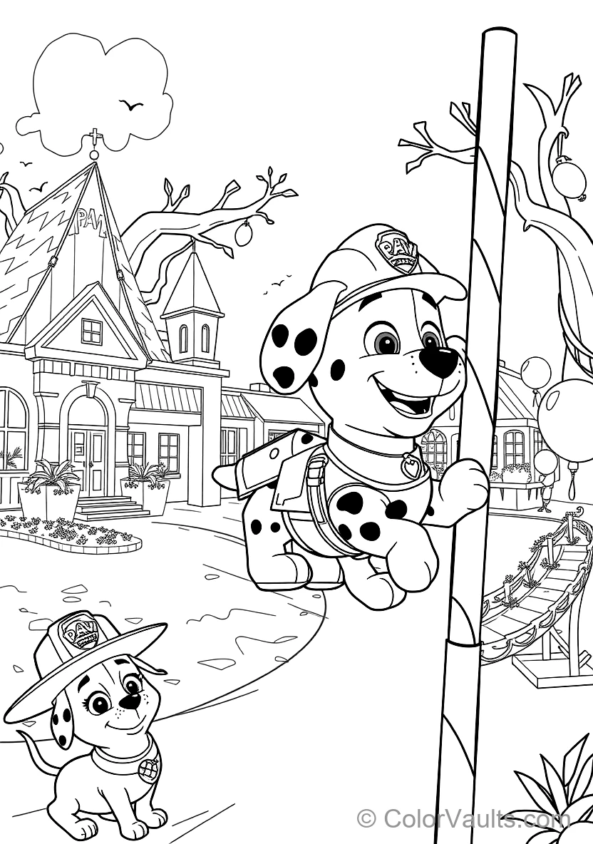Marshall The Firefighter Pup (Scene 9)