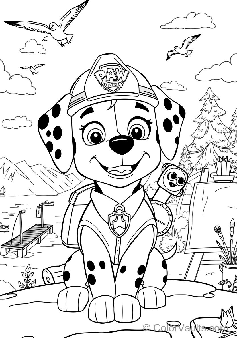 Marshall The Firefighter Pup (Scene 12)