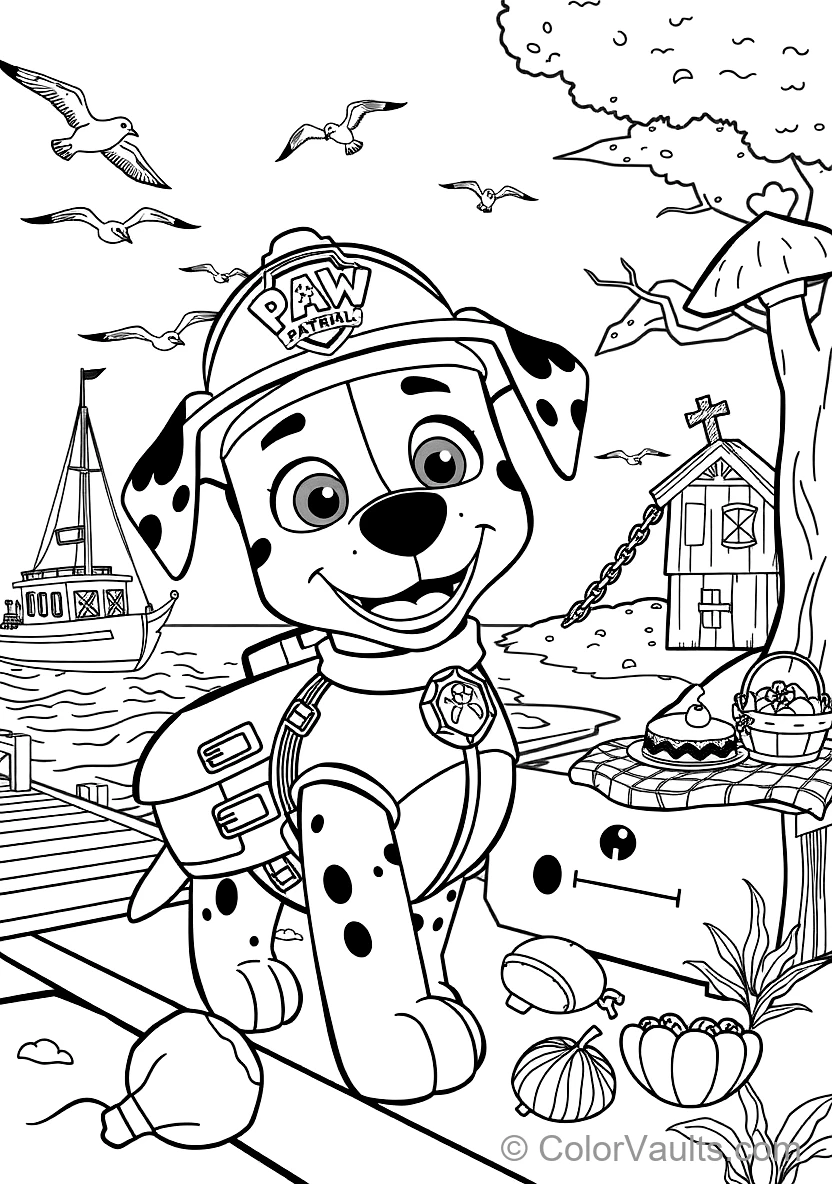 Marshall The Firefighter Pup (Scene 13)