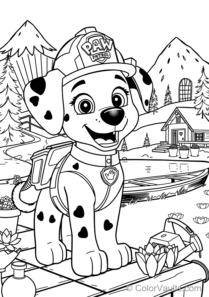 Marshall The Firefighter Pup (Scene 15)