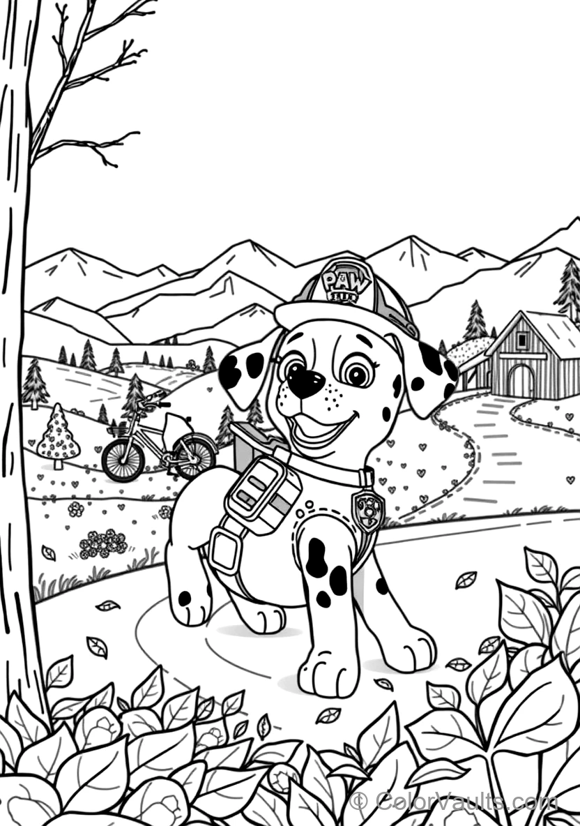 Marshall The Firefighter Pup (Scene 16)