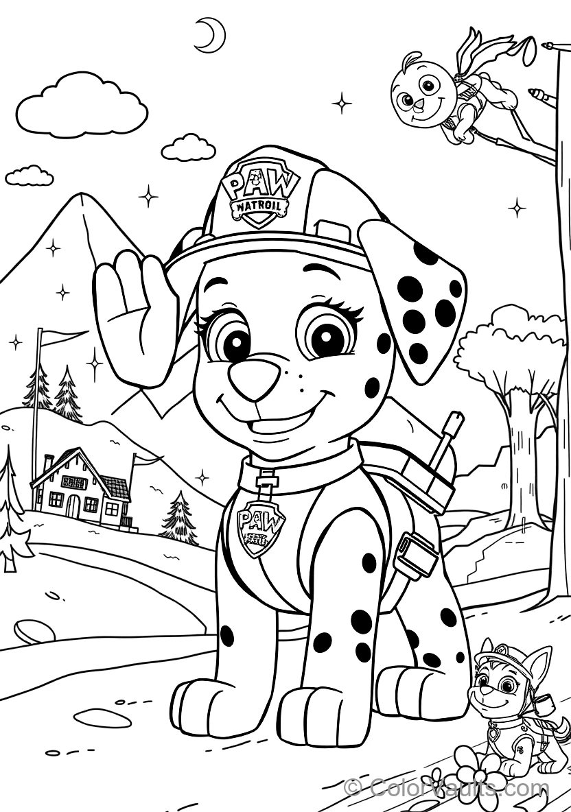 Marshall The Firefighter Pup (Scene 19)