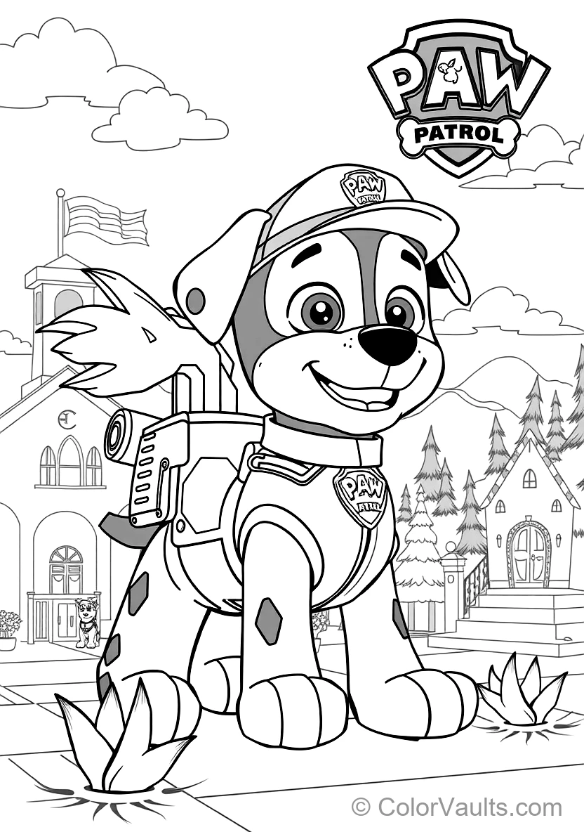 Rocky the Eco Pup from Paw Patrol (Scene 2)