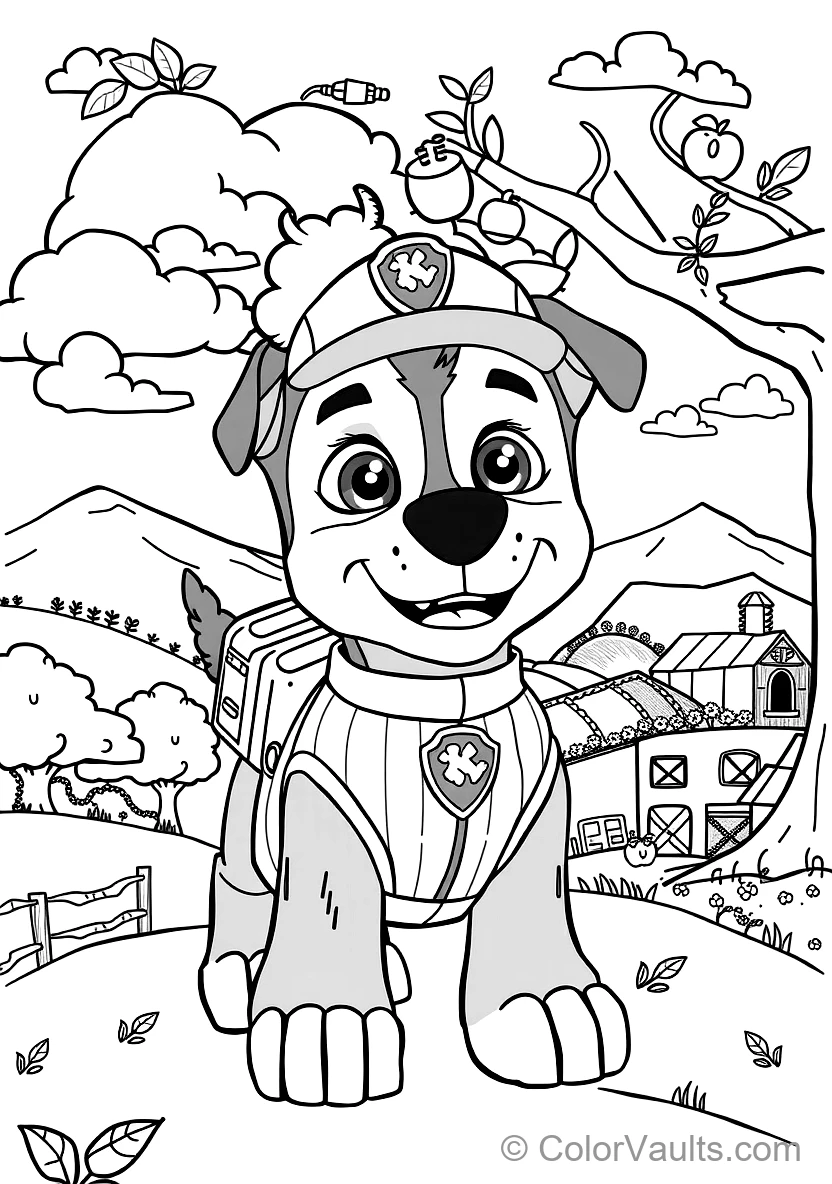 Rocky the Eco Pup from Paw Patrol (Scene 8)
