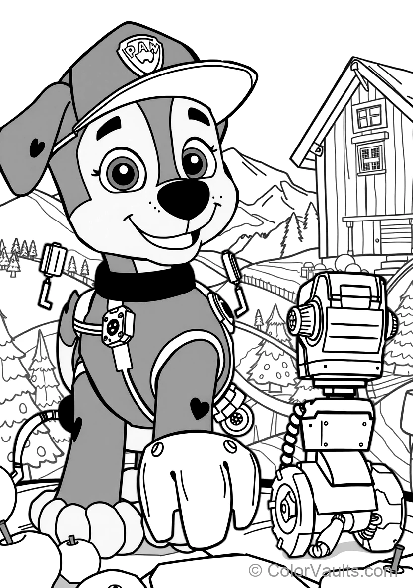 Rocky the Eco Pup from Paw Patrol (Scene 11)