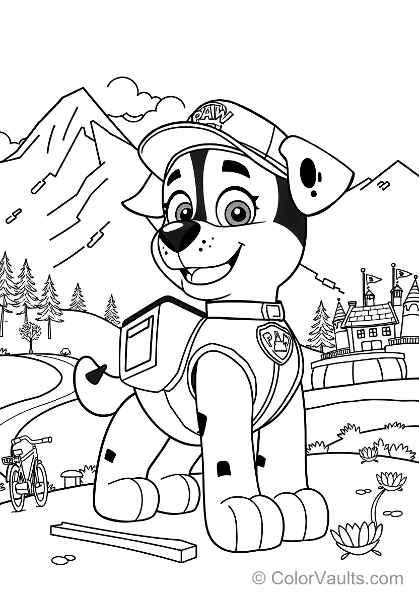Rocky the Eco Pup from Paw Patrol (Scene 12)