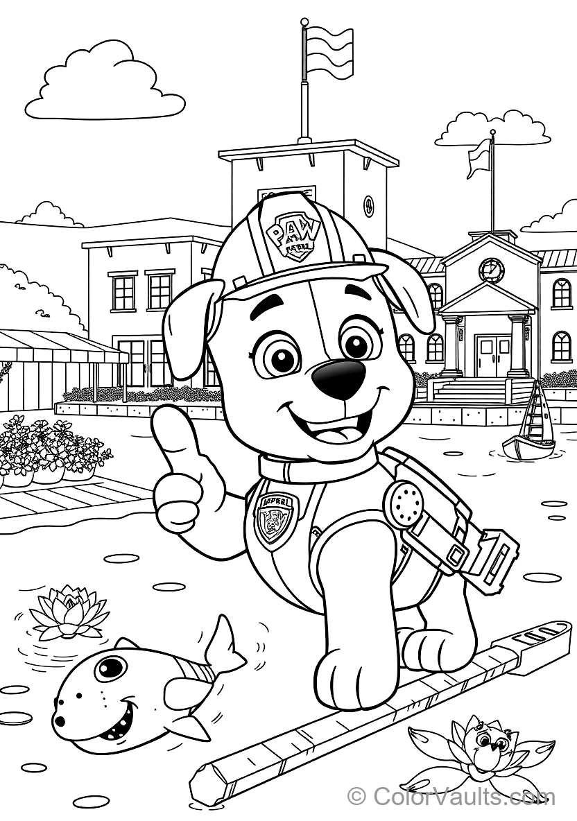 Rubble The Construction Pup (Scene 4)