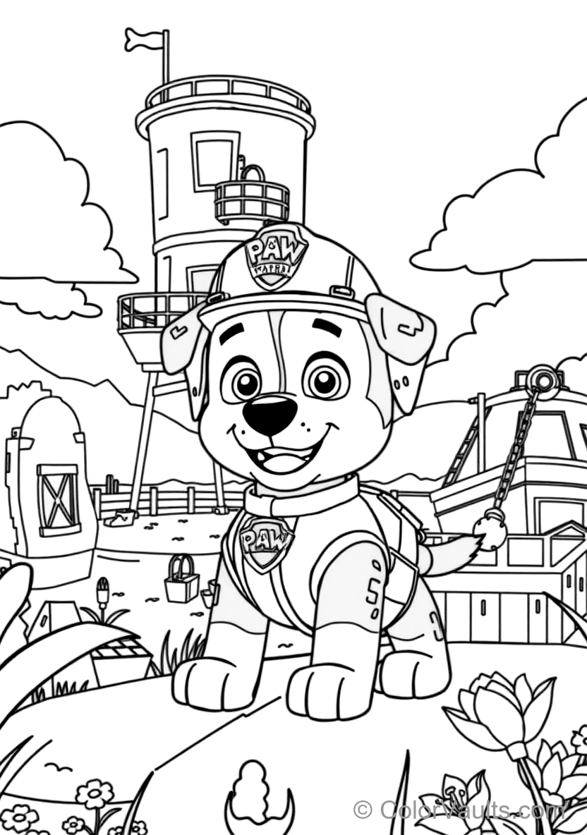 Rubble The Construction Pup (Scene 6)