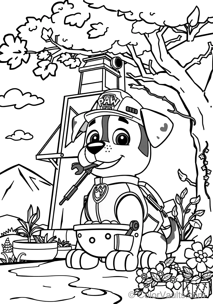 Rubble The Construction Pup (Scene 9)