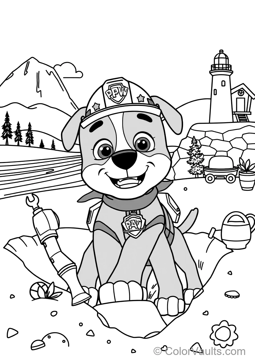 Rubble The Construction Pup (Scene 13)