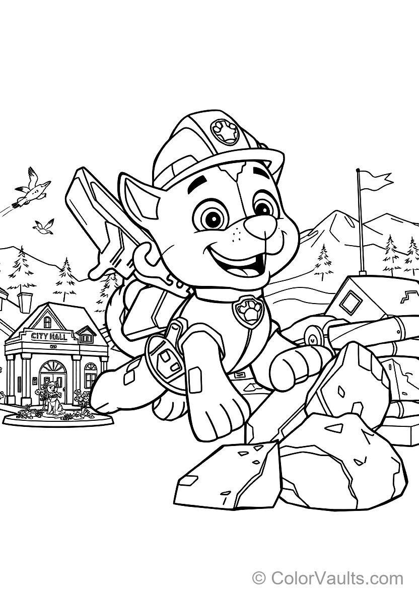 Rubble The Construction Pup (Scene 14)