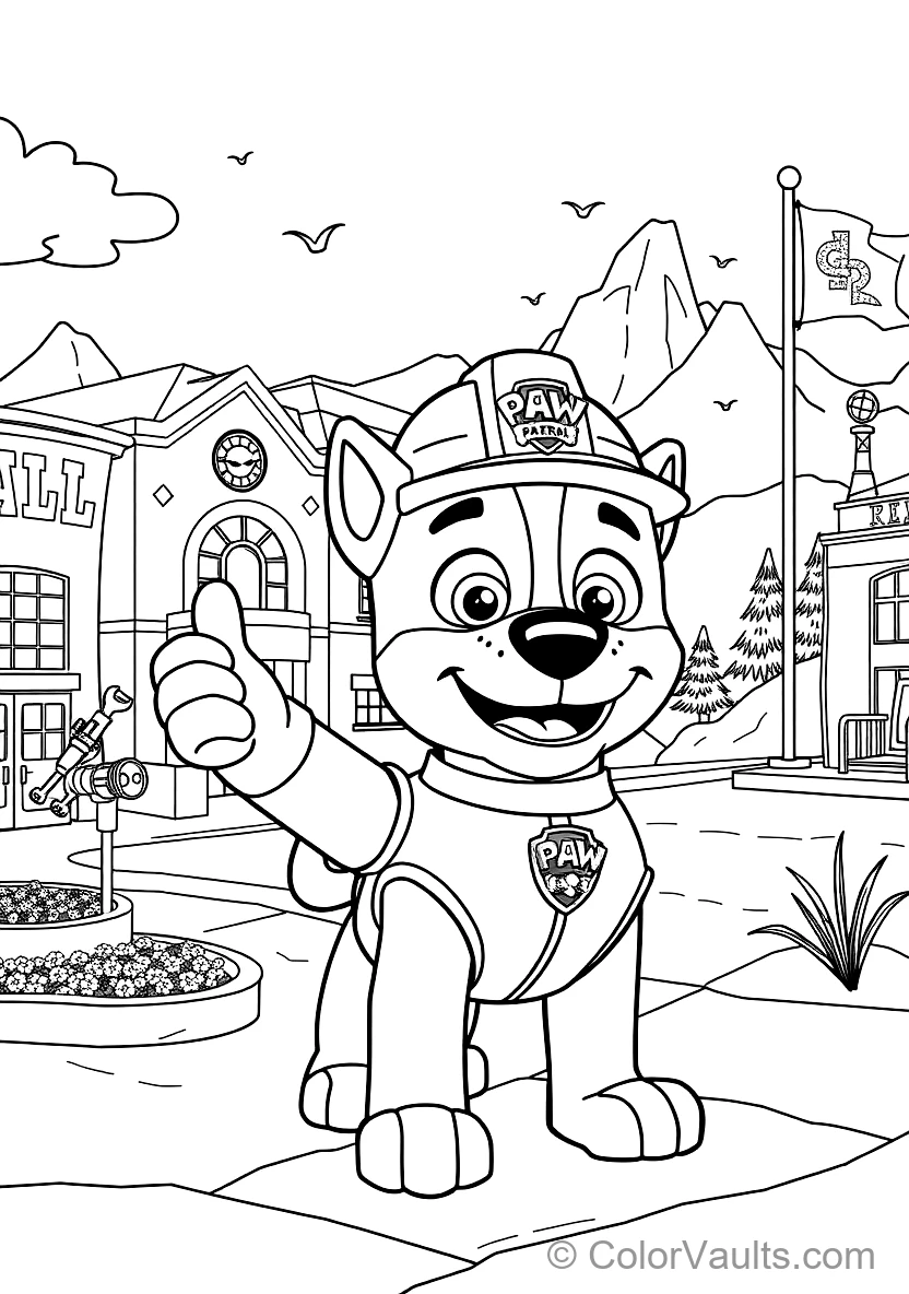 Rubble The Construction Pup (Scene 18)