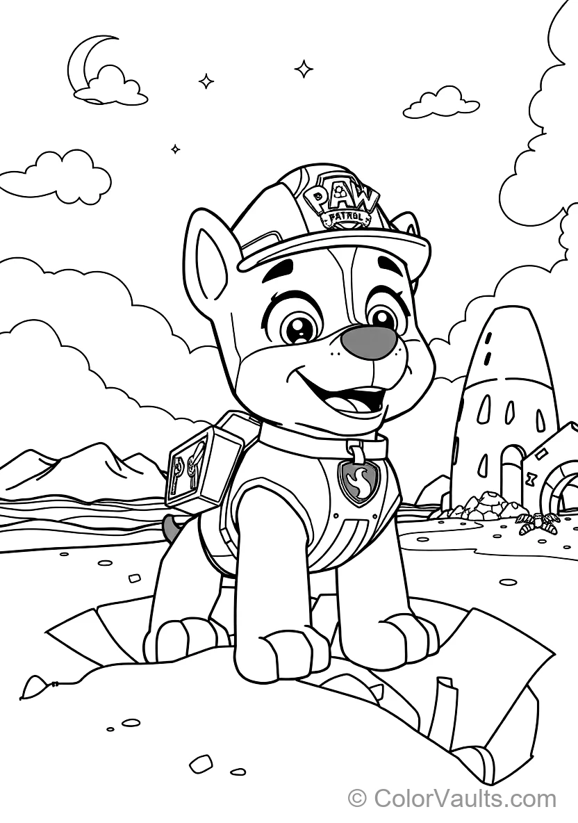 Rubble The Construction Pup (Scene 20)