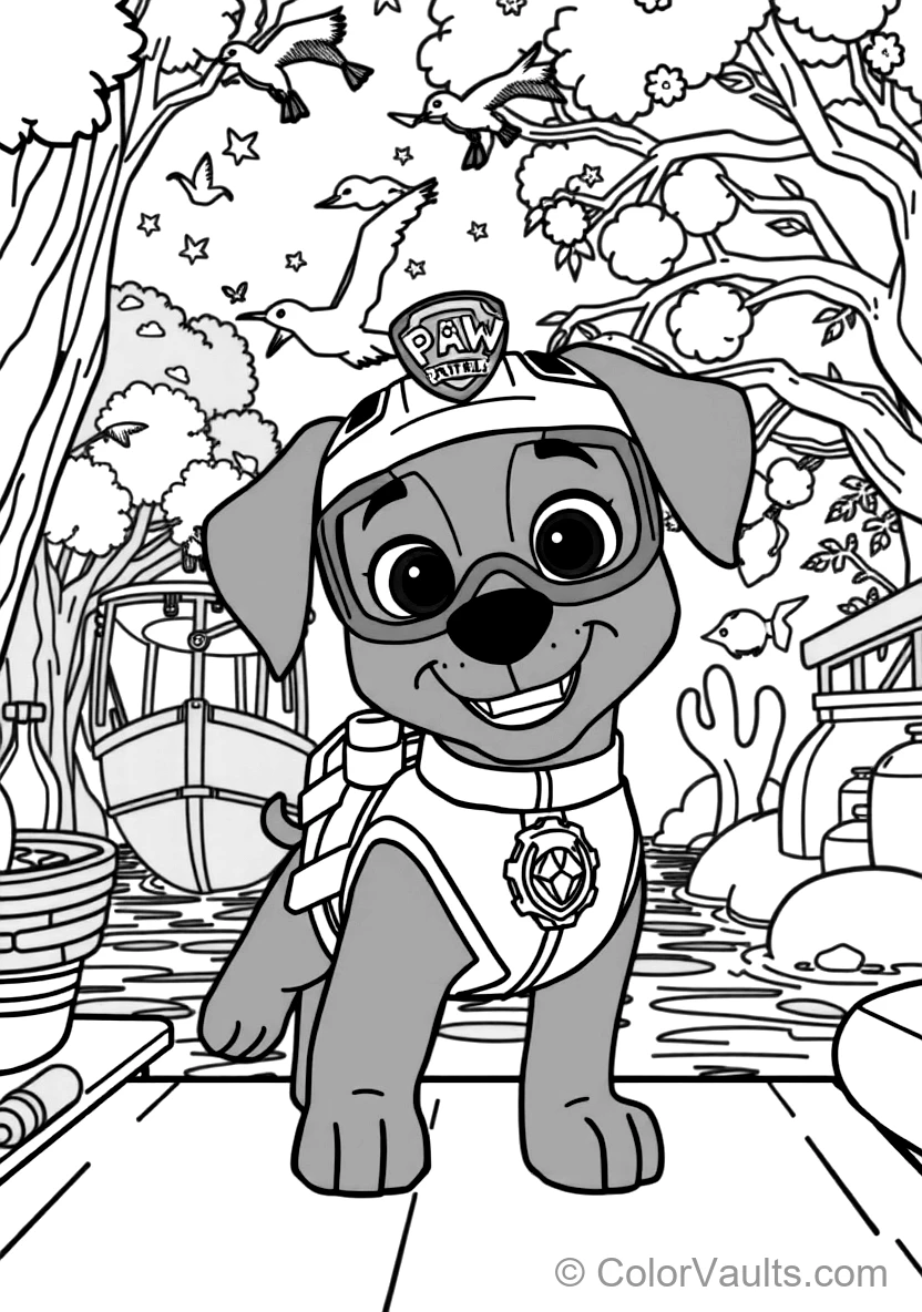 Zuma the Water Rescue Pup from Paw Patrol