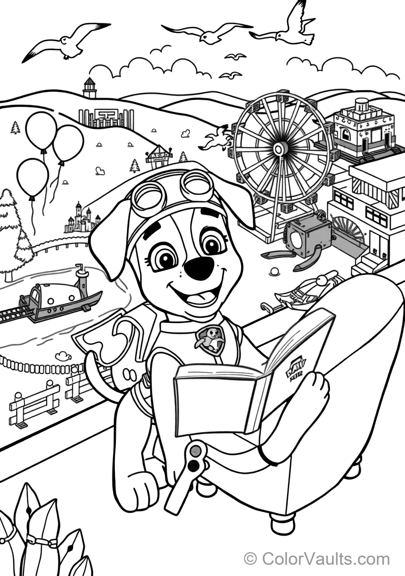 Zuma the Water Rescue Pup from Paw Patrol (Scene 2)