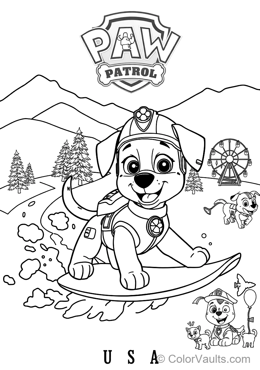 Zuma the Water Rescue Pup from Paw Patrol (Scene 4)