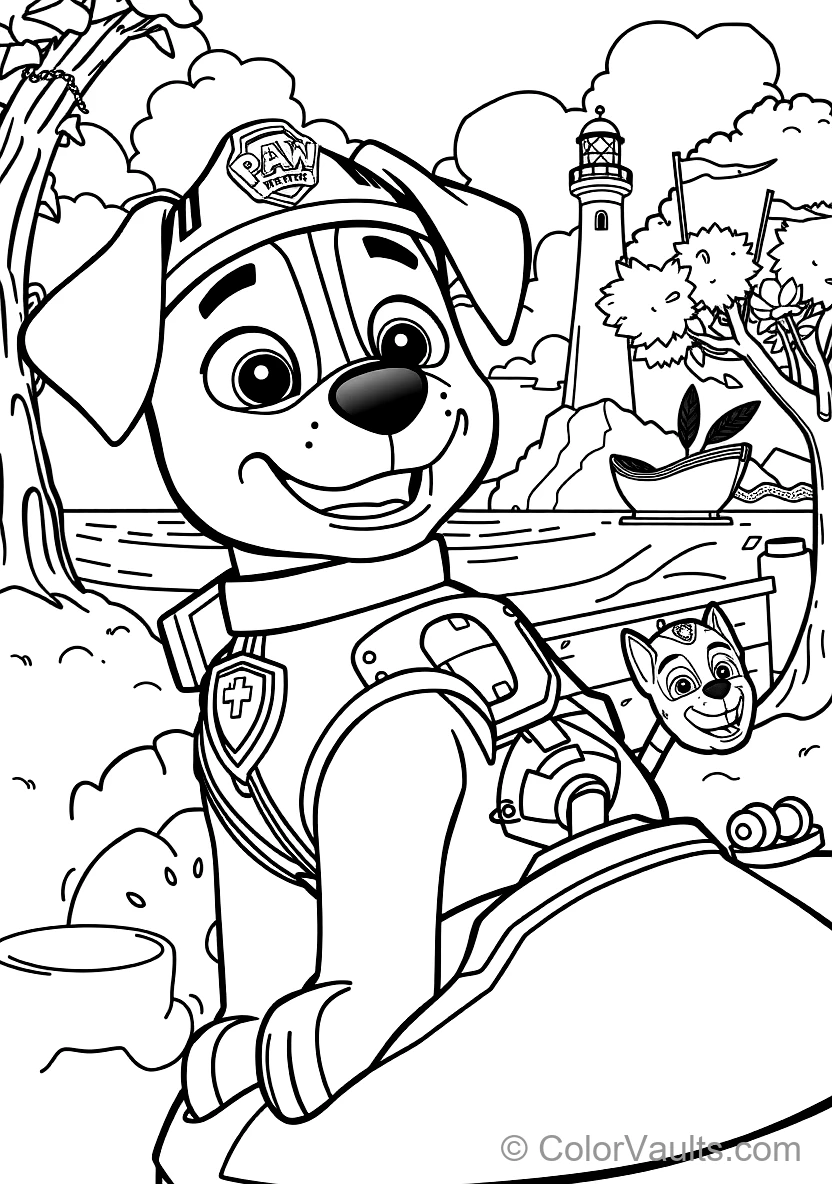Zuma the Water Rescue Pup from Paw Patrol (Scene 6)