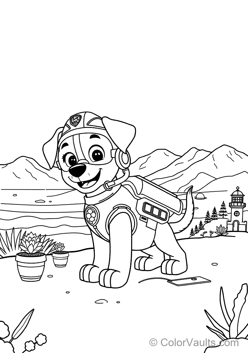 Zuma the Water Rescue Pup from Paw Patrol (Scene 8)