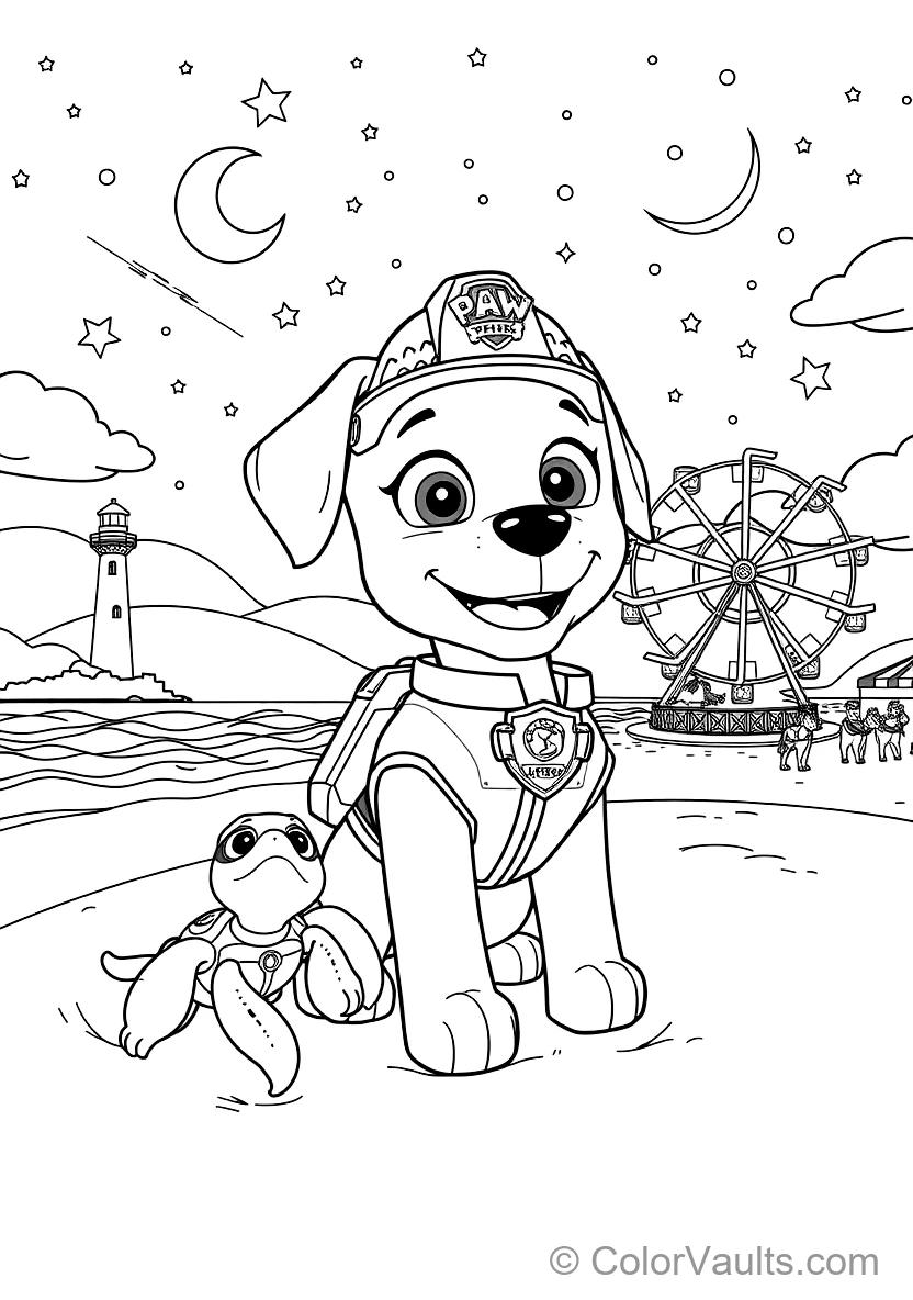 Zuma the Water Rescue Pup from Paw Patrol (Scene 10)