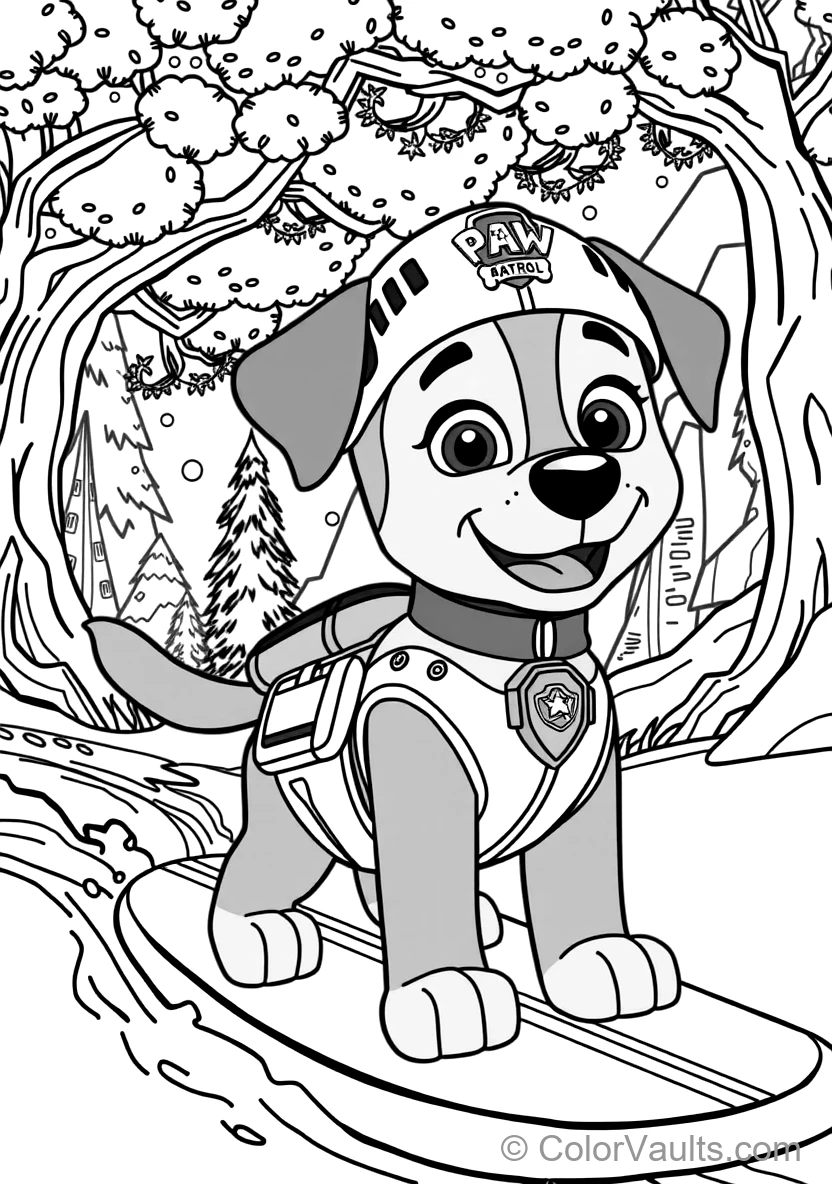 Zuma the Water Rescue Pup from Paw Patrol (Scene 12)
