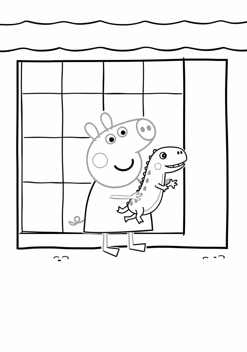 A Simple Peppa Pig Page Showi