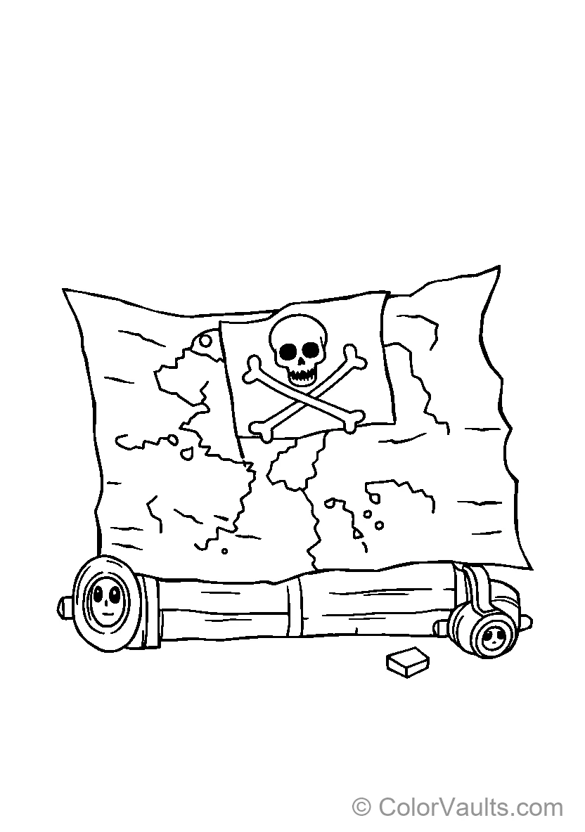Pirate Treasure Map