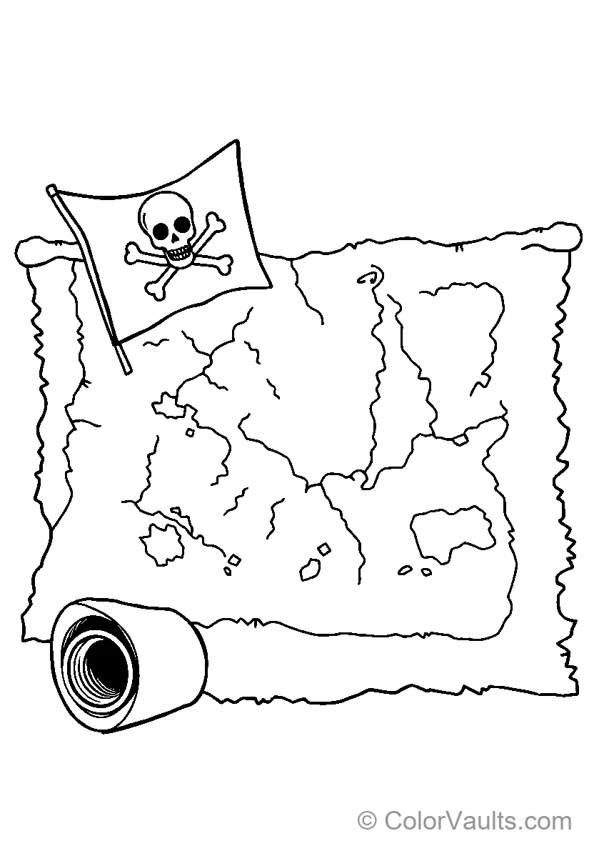 Pirate Treasure Map