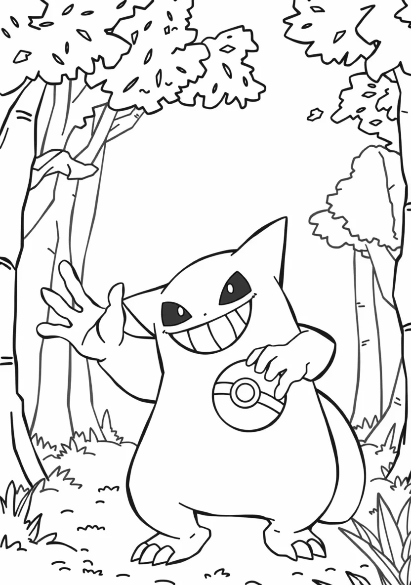 Gengar Playful Phantom Dance