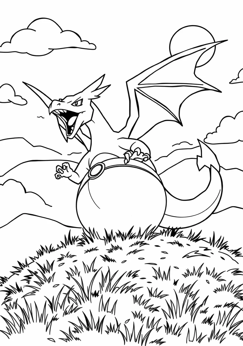 Dracaufeu Ailes Enflammées