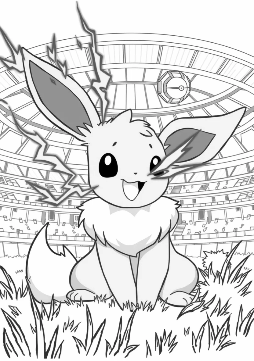 Eevee Playful Meadow Jump