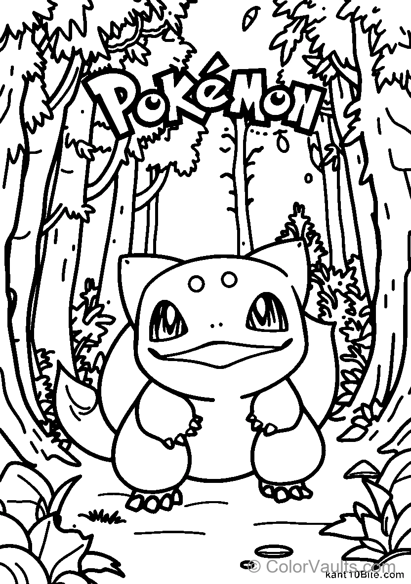 Bulbasaur In The Forest