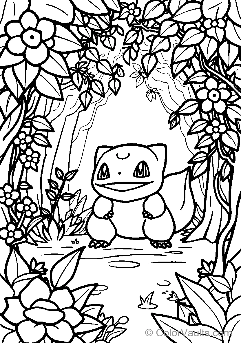 Bulbasaur In The Forest (Scene 2)