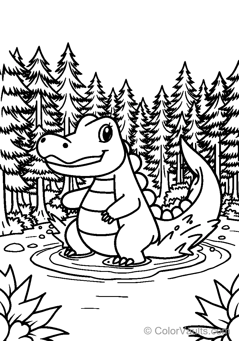 Totodile River Explorer