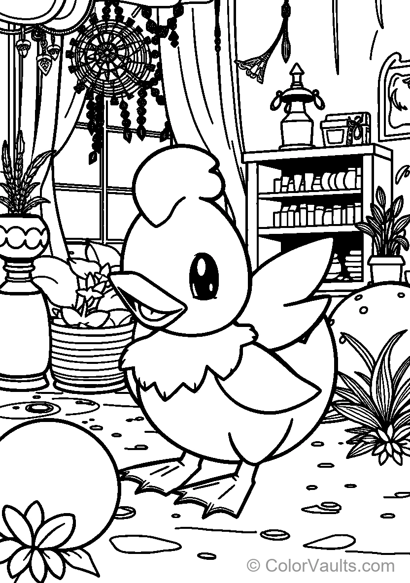 Psyduck Cute Pose