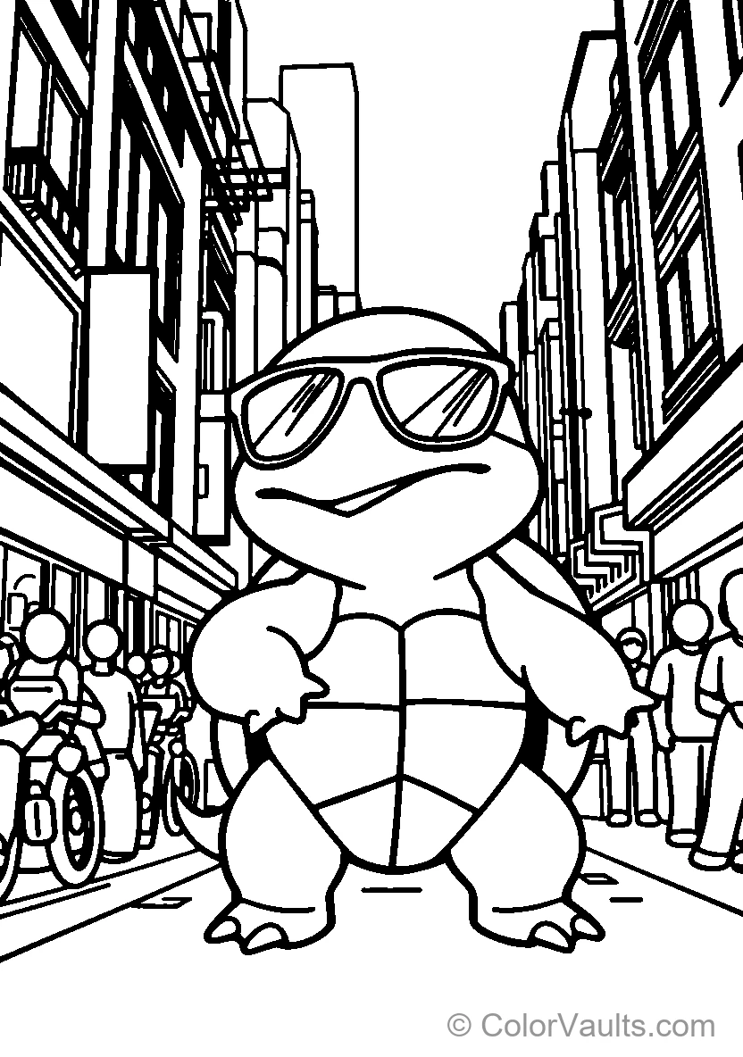 Squirtle City Shades