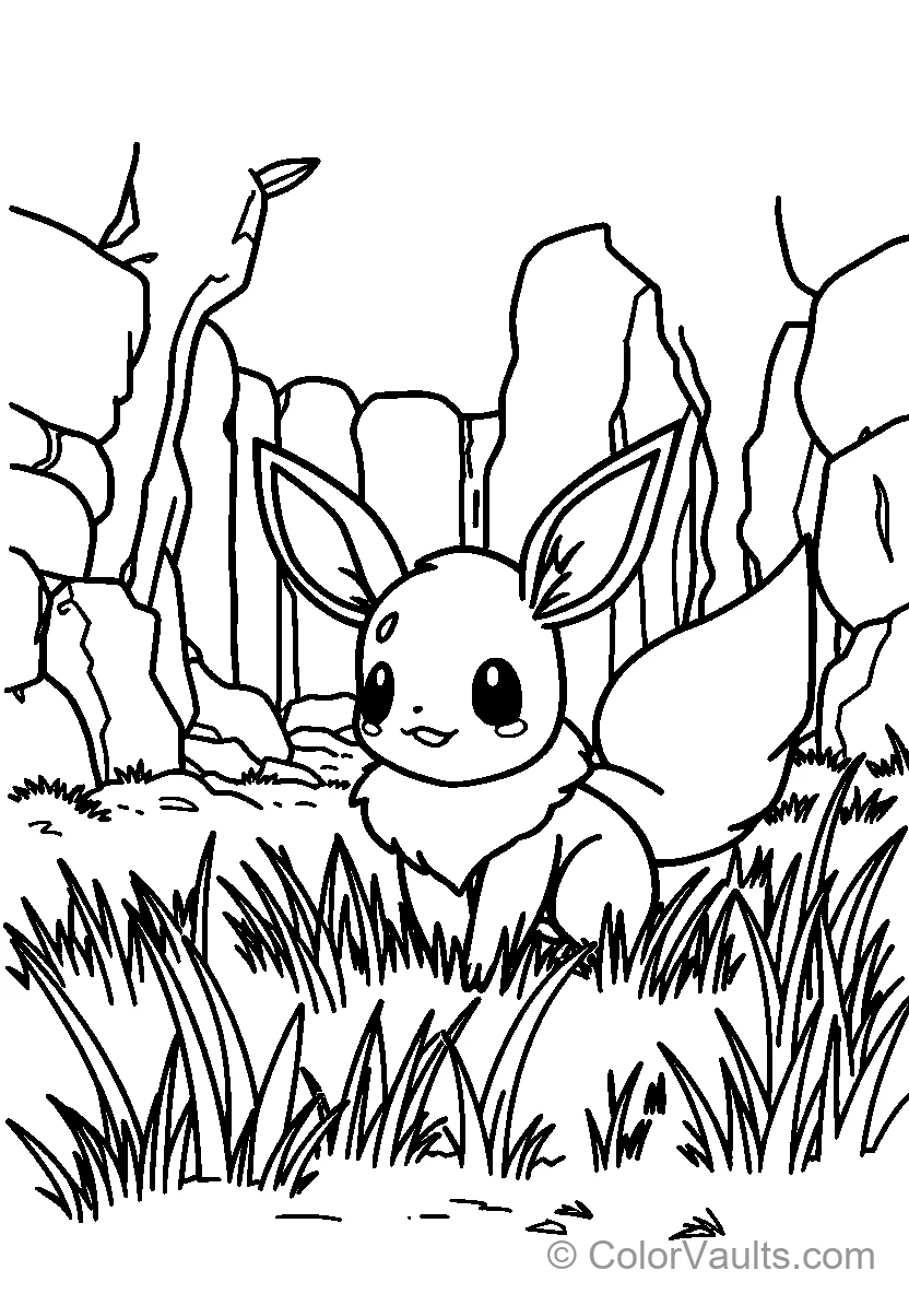 Eevee in the Meadow