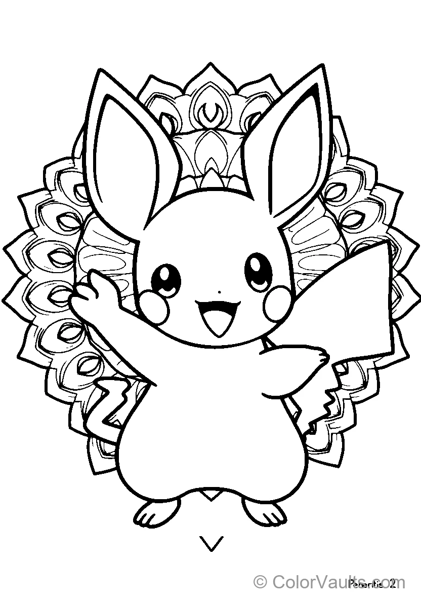 Mandala Pikachu