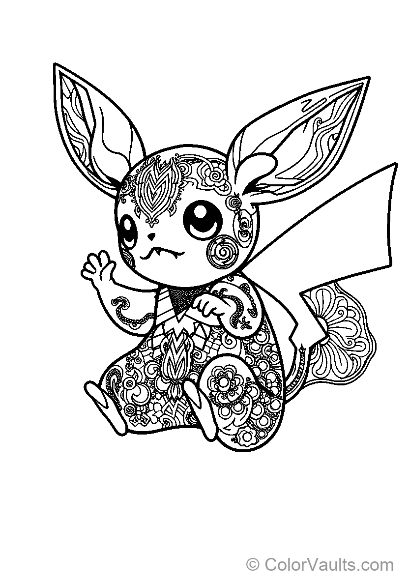 Mandala Pikachu (Scene 2)