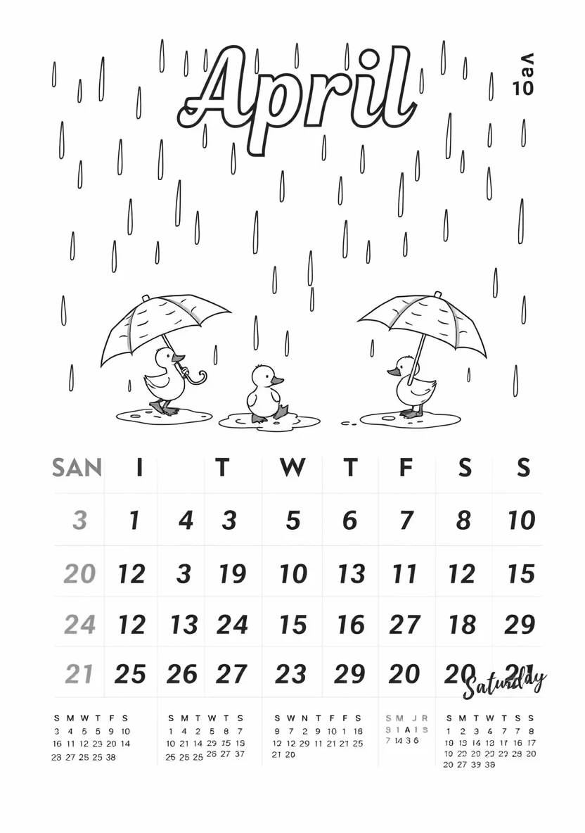 Printable Monthly C