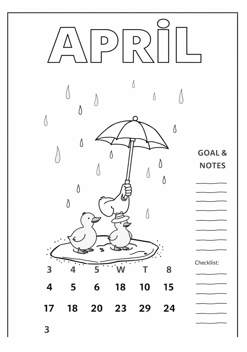Printable Monthly C